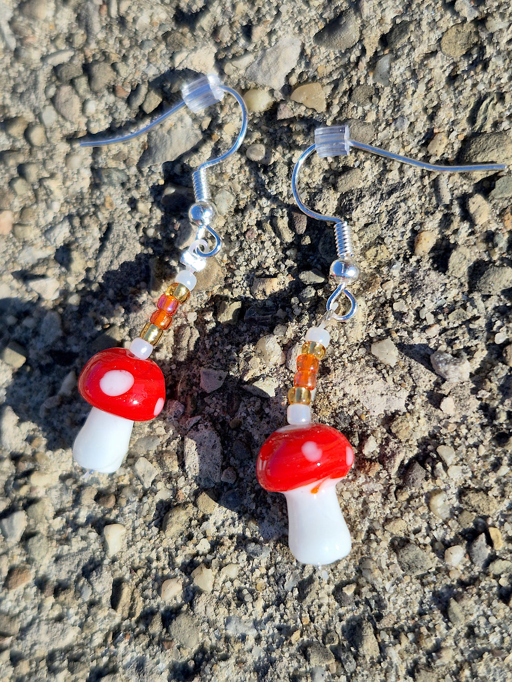 Mushroom Princess Earrings