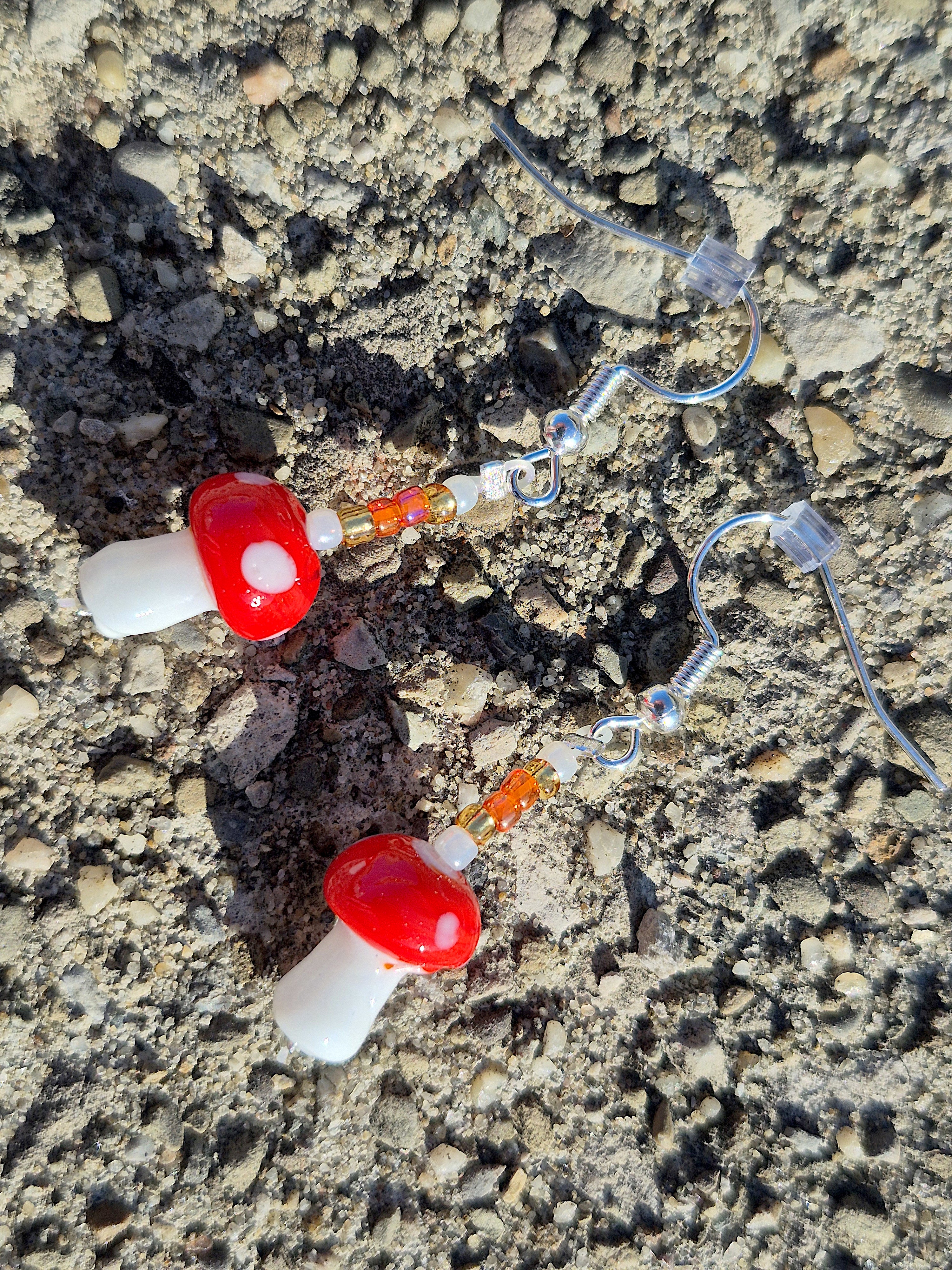 Mushroom Princess Earrings