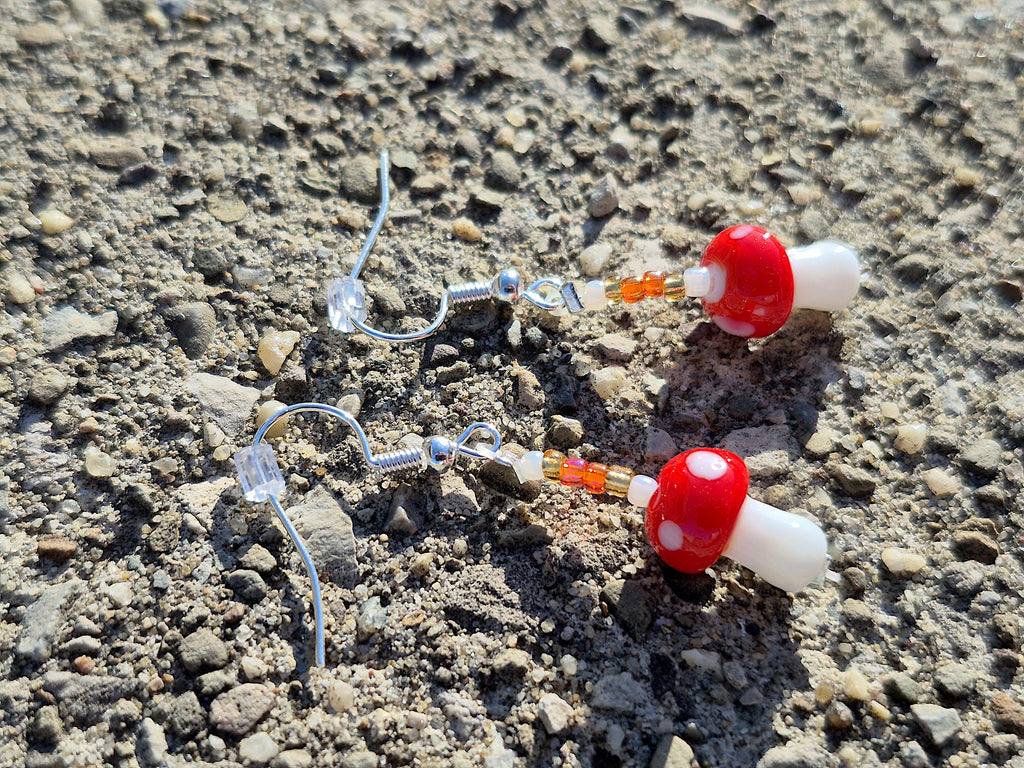 Mushroom Princess Earrings