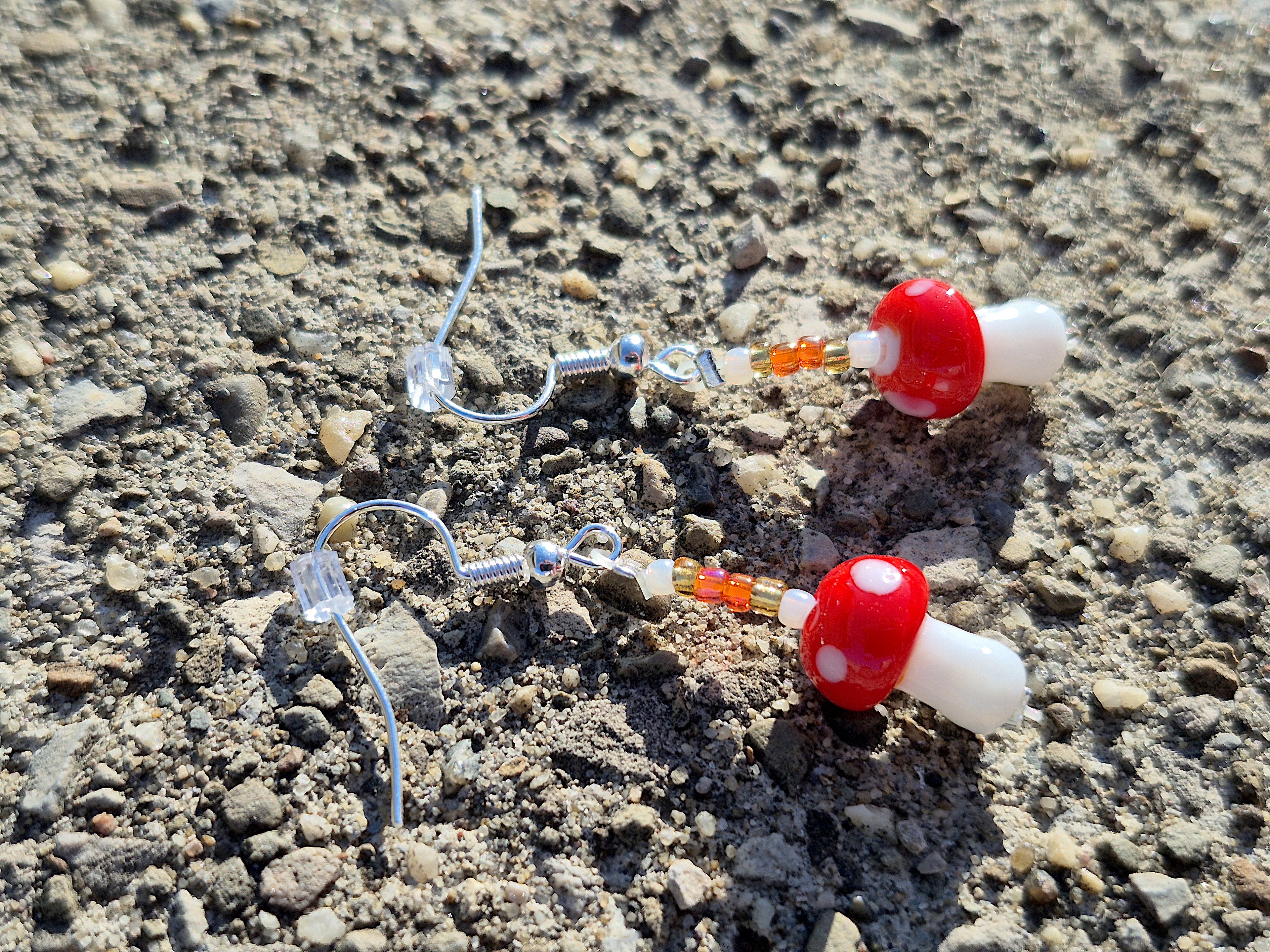 Mushroom Princess Earrings